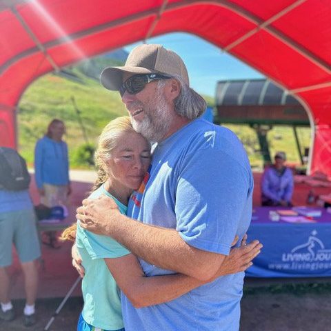 couple at summit weekend living journeys